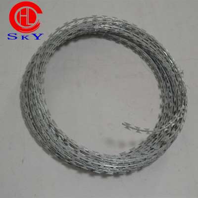 Professional manufacturer supply anti climbing wall spike price razor barbed wire anti climbing wall spike price