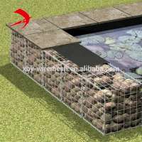 1x1x1 Galvanized Welded Gabion Basket Prices, Gabion Revetment With Good Price